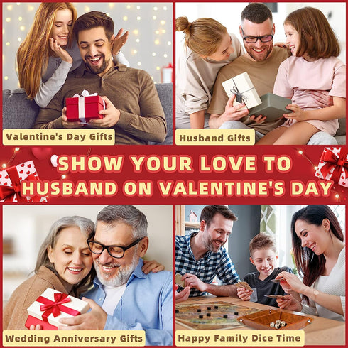 Best Husband Ever Gifts PU Leather Tray, Unique Valentine's Day Anniversary Birthday Gifts from Wife, Men Gift Ideas for Him